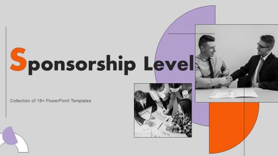 Sponsorship level PowerPoint PPT Template Bundles