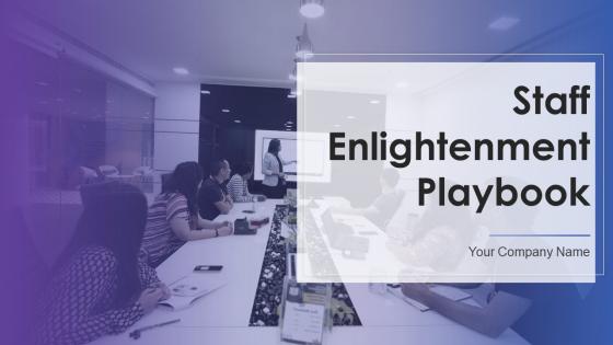 Staff Enlightenment Playbook Powerpoint Presentation Slides