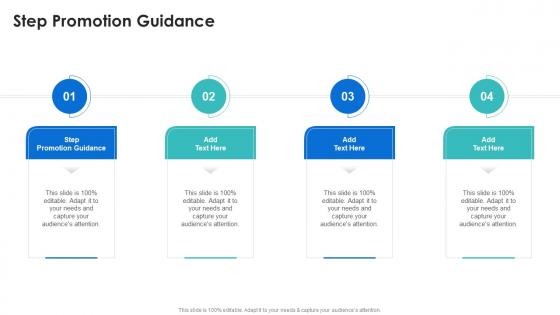 Step Promotion Guidance In Powerpoint And Google Slides Cpb