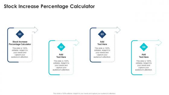 Stock Increase Percentage Calculator In Powerpoint And Google Slides Cpb