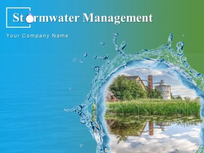 Stormwater management powerpoint presentation slides