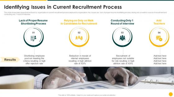 Strategic Action Plan Identifying Issues In Current Recruitment Process