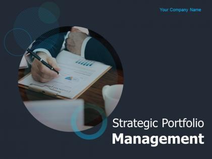 Strategic portfolio management powerpoint presentation slides