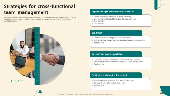 Strategies For Cross Functional Team Management