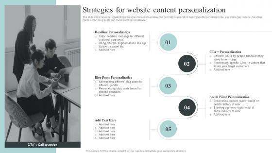 Strategies For Website Content Personalization Collecting And Analyzing Customer Data