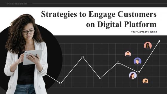 Strategies To Engage Customers On Digital Platforms Powerpoint Presentation Slides