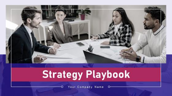 Strategy playbook powerpoint presentation slides