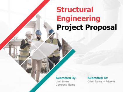 Structural engineering project proposal powerpoint presentation slides