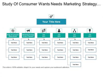 Study of consumer wants needs marketing strategy action programs