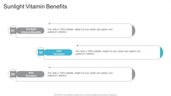 Sunlight Vitamin Benefits In Powerpoint And Google Slides Cpb