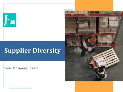 Supplier diversity process arrows communication comparison management