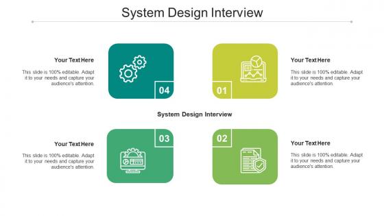 System design interview ppt powerpoint presentation portfolio images cpb