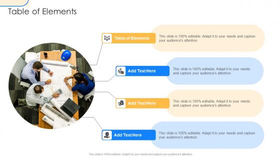 Table Of Elements In Powerpoint And Google Slides Cpp