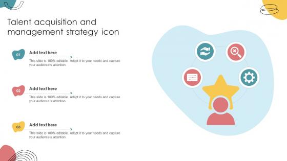 Talent Acquisition And Management Strategy Icon