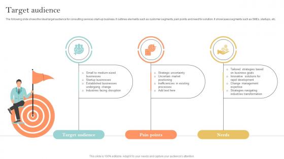 Target Audience Consultant Startup Go To Market Strategy GTM SS