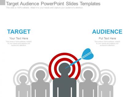 Target audience powerpoint slides templates