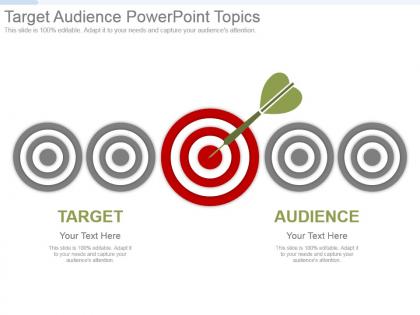 Target audience powerpoint topics