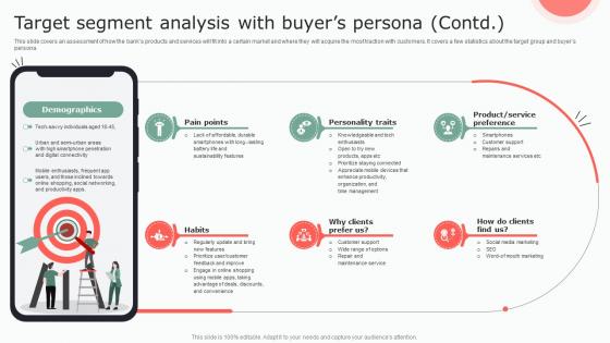 Target Segment Analysis With Buyers Persona Contd Mobile Business Plan BP SS