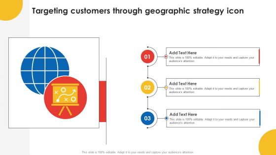 Targeting Customers Through Geographic Strategy Icon