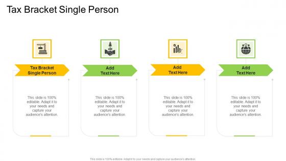 Tax Bracket Single Person In Powerpoint And Google Slides Cpb