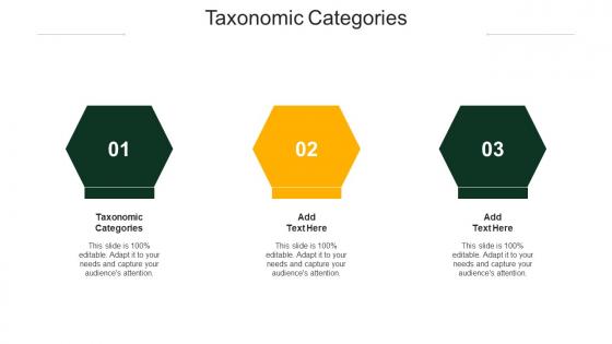 Taxonomic Categories Ppt Powerpoint Presentation Portfolio Graphics Example Cpb