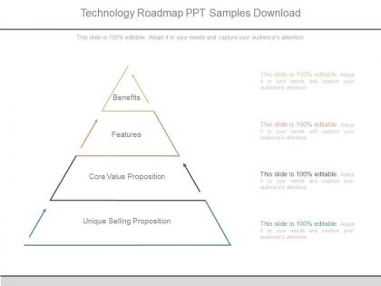 Technology roadmap ppt samples download