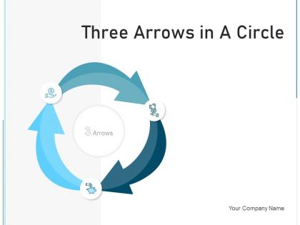 Three Arrows In A Circle Profitability Analysis Sales Performance Capacity Planning