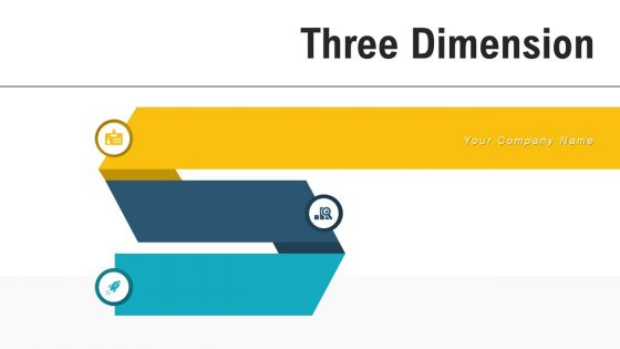 Three Dimension Analyzing Business Product Business Strategy Planning