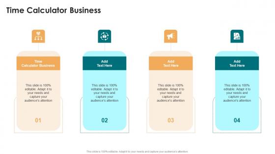 Time Calculator Business In Powerpoint And Google Slides Cpb