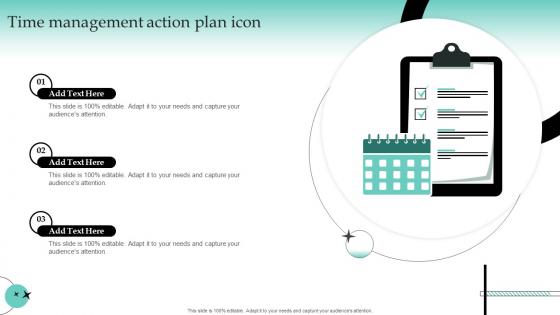 Time Management Action Plan Icon