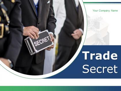 Trade Secret Protection Confidential Information Organization Document