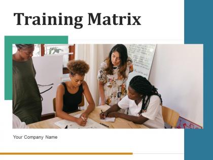 Training matrix department employees schedule evaluation resource knowledge