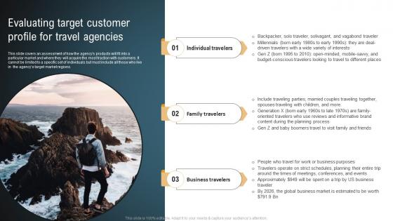 Transportation And Logistics Evaluating Target Customer Profile For Travel Agencies BP SS