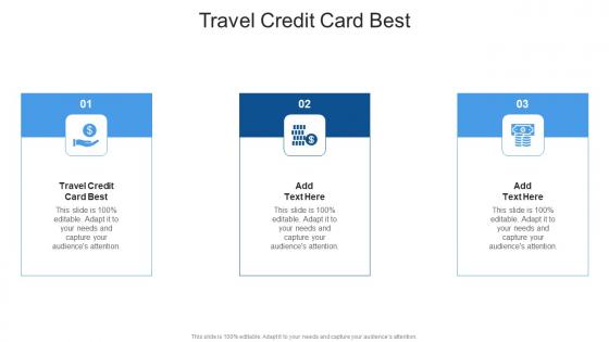 Travel Credit Card Best In Powerpoint And Google Slides Cpb