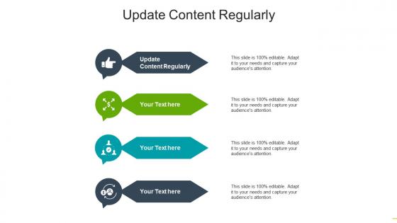 Update content regularly ppt powerpoint presentation portfolio infographic template cpb