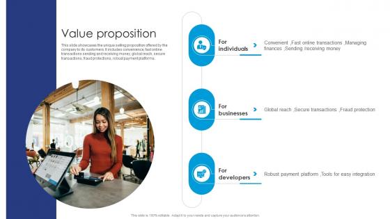 Value Proposition Paypal Business Model BMC SS