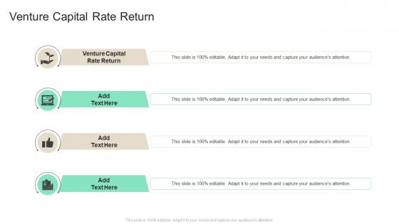 Venture Capital Rate Return In Powerpoint And Google Slides Cpb