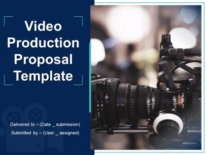 Video Production Proposal Template Powerpoint Presentation Slides