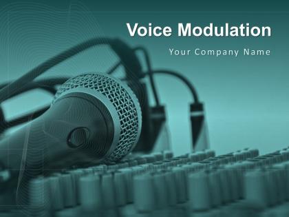 Voice Modulation Communication Effective Variation Icon Intonation