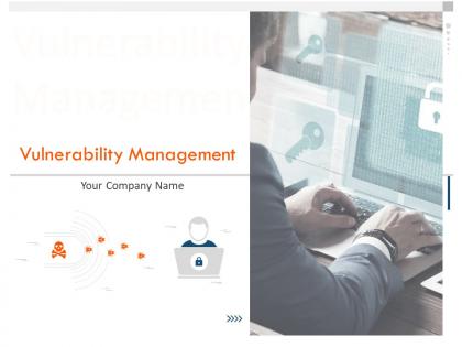 Vulnerability Management Whitepaper Powerpoint Presentation Slides