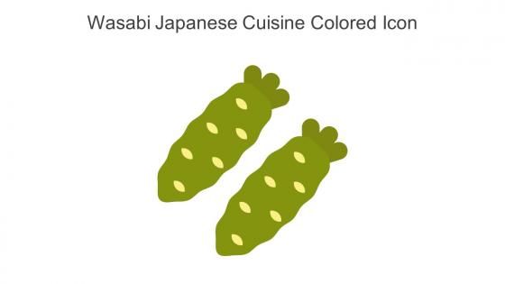 Wasabi Japanese Cuisine Colored Icon In Powerpoint Pptx Png And Editable Eps Format