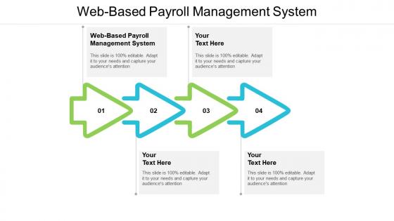 Web based payroll management system ppt powerpoint presentation model information cpb