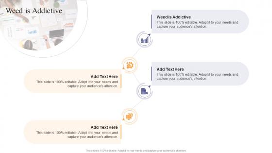 Weed Is Addictive In Powerpoint And Google Slides Cpp