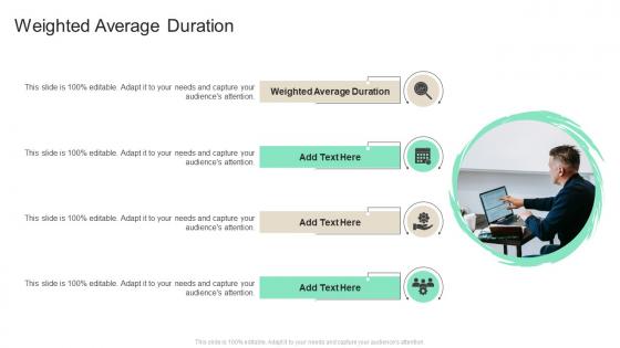 Weighted Average Duration In Powerpoint And Google Slides Cpb