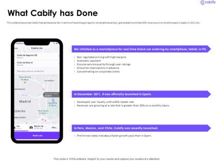 What cabify has done cabify investor funding elevator