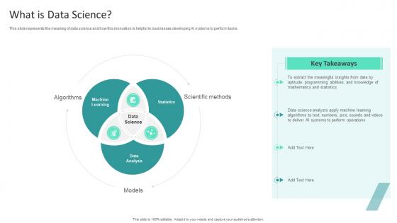 What Is Data Science Information Studies Ppt Styles Background Designs