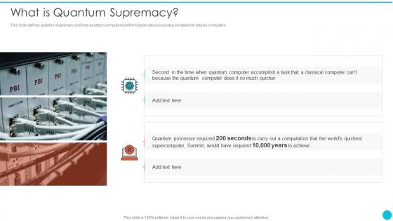 What Is Quantum Supremacy Quantum Cryptography