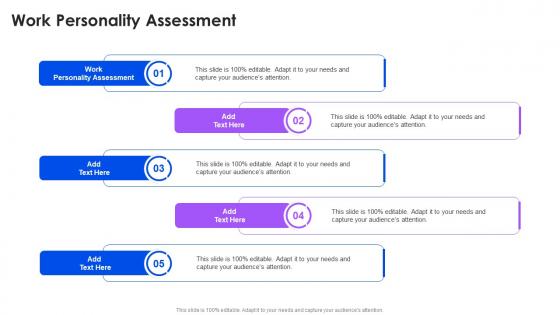 Work Personality Assessment In Powerpoint And Google Slides Cpb