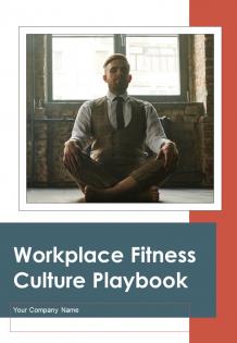 Workplace Fitness Culture Playbook Report Sample Example Document