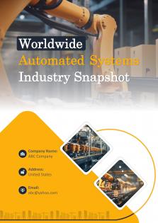 Worldwide Automated Systems Industry Snapshot Pdf Word Document IR V